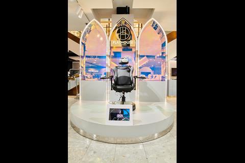 The outside of new gaming destination in Selfridges